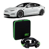 Tesla Model S EV Charging Cable – EV charging cable view 1