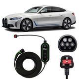 BMW i4 EV Charging Cable – Type 2 to UK 3-pin charging cable