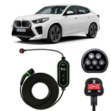 BMW iX2 Charging Cable – Type 2 to UK 3-pin charging cable