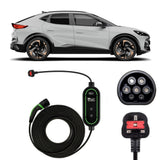 Cupra Tavascan EV Charging Cable – Type 2 to UK 3-pin charging cable