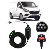 Ford Transit Charging Cable – Type 2 to UK 3-pin charging cable