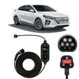 Hyundai Ioniq EV Charging Cables – Type 2 to UK 3-pin charging cable