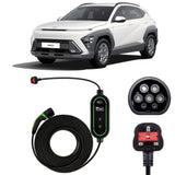 Hyundai Kona Charging Cable – Type 2 to UK 3-pin charging cable