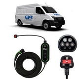 LDV EV80 Charging Cable – Type 2 to UK 3-pin charging cable