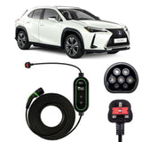 Lexus UX300e Charging Cable – Type 2 to UK 3-pin charging cable