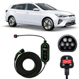 MG 5 Charging Cable – Type 2 to UK 3-pin charging cable