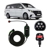 Mercedes EQV 300 Charging Cable – Type 2 to UK 3-pin charging cable