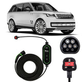 Range Rover Vogue Charging Cable – Type 2 to UK 3-pin charging cable