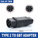 EV Charger And EV Charging Adapter type 1 to type 2 adapter Tesla to GBT converter GBT to J1772 Charger adapter