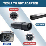 EV Charger And EV Charging Adapter type 1 to type 2 adapter Tesla to GBT converter GBT to J1772 Charger adapter
