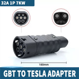 EV Charger And EV Charging Adapter type 1 to type 2 adapter Tesla to GBT converter GBT to J1772 Charger adapter