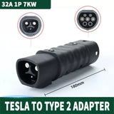 EV Charger And EV Charging Adapter type 1 to type 2 adapter Tesla to GBT converter GBT to J1772 Charger adapter