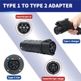 EV Charger And EV Charging Adapter type 1 to type 2 adapter Tesla to GBT converter GBT to J1772 Charger adapter