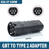 EV Charger And EV Charging Adapter type 1 to type 2 adapter Tesla to GBT converter GBT to J1772 Charger adapter