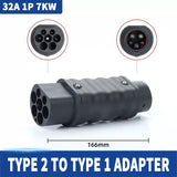 EV Charger And EV Charging Adapter type 1 to type 2 adapter Tesla to GBT converter GBT to J1772 Charger adapter