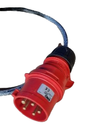 16A 4 Pin 415V 3 Phase and Earth 2.5mm SY Extension Lead