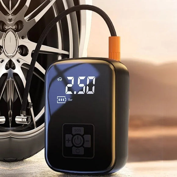 Wireless Car Air Compressor Electric Tire Inflator Pump for