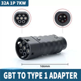 EV Charger And EV Charging Adapter type 1 to type 2 adapter Tesla to GBT converter GBT to J1772 Charger adapter