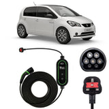 Seat Mii EV Charging Cable – Type 2 to UK 3-pin charging cable