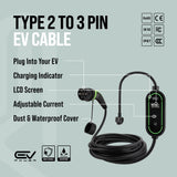 Mazda CX-60 Charging Cable – Type 2 to UK 3-pin charging cable