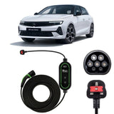Vauxhall Astra Electric Charging Cable – Type 2 to UK 3-pin charging cable