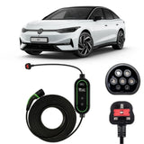 Volkswagen ID7 Charging Cable – Type 2 to UK 3-pin charging cable