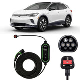 Volkswagen ID.4 Charging Cable – Type 2 to UK 3-pin charging cable