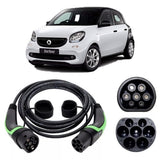 Smart EQ ForFour EV Charging Cable – EV charging cable view 2