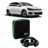 Volkswagen Golf GTE PHEV EV Charging Cables – EV charging cable view 1