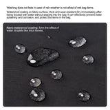 Waterproof fire retardant EV charging cable storage bag for electric vehicle charger plugs and sockets - durable and portable carry bag